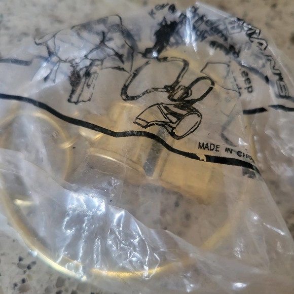 VTG The Jailer's Key Ring + The Policeman's Whistle Brass ORing NEW Flawed Bag - Picture 5 of 5